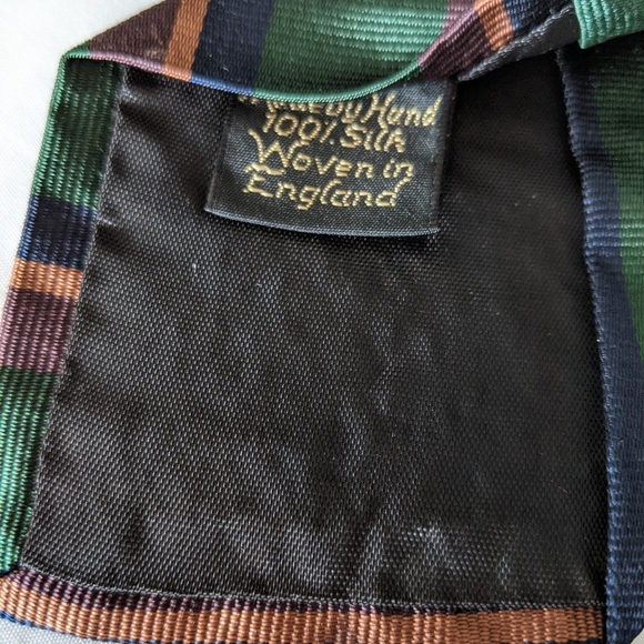 Ferrell Reed for Davidsons of W. Virginia Silk Tie - Picture 11 of 12